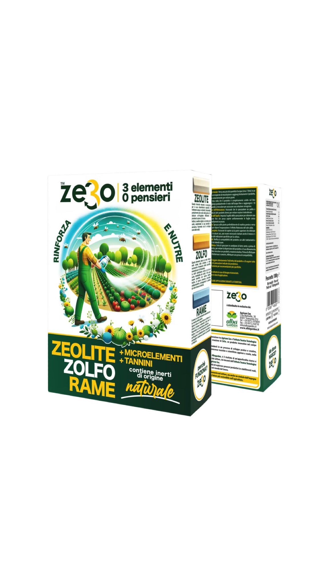 Ze3o | Zeolite per piante, Zolfo, Rame