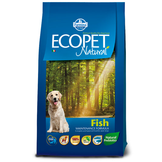 Crocchette Per Cani Farmina Ecopet Natural Fish medium