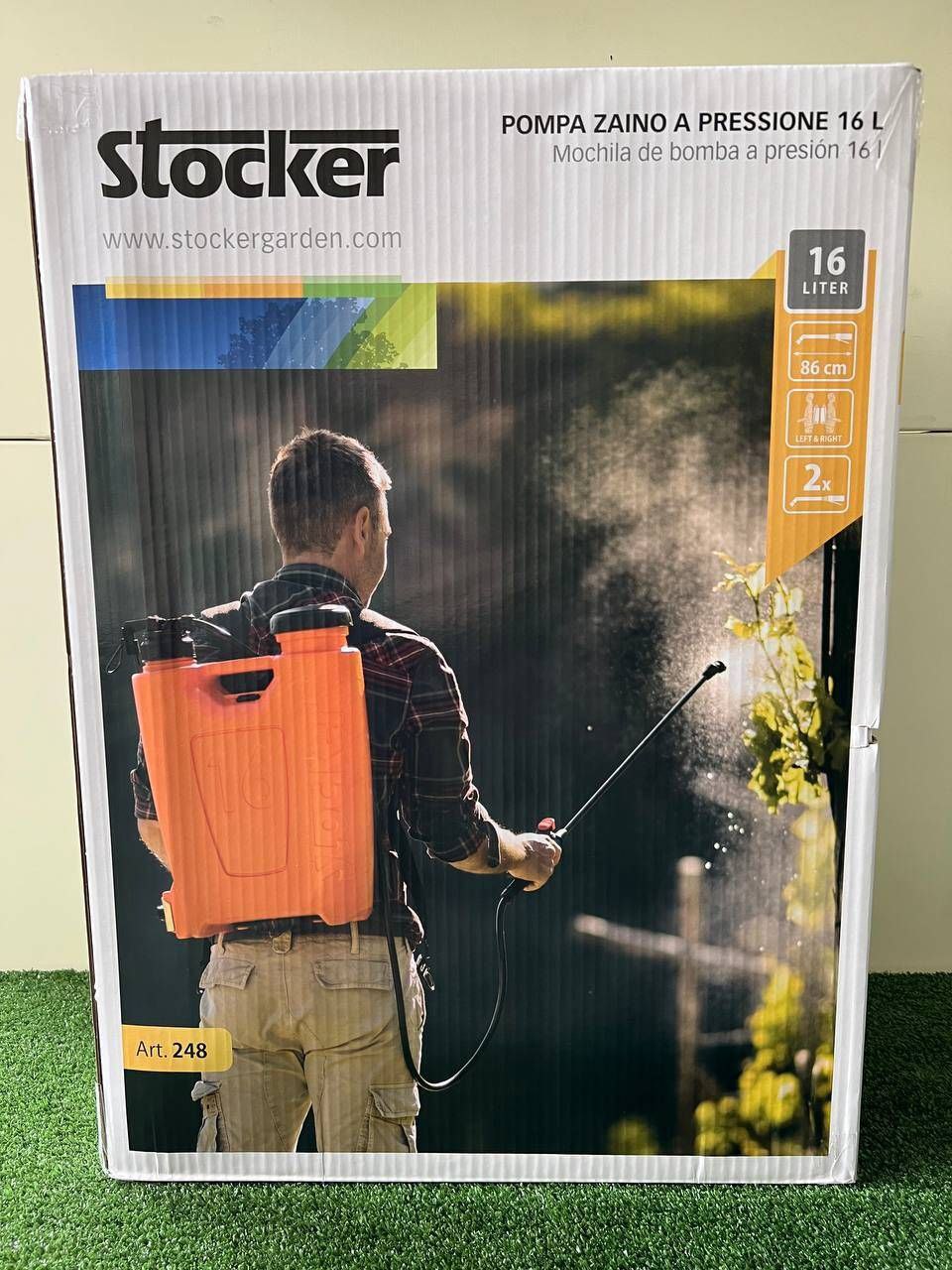 Pompa a Spalla Stocker 16 L